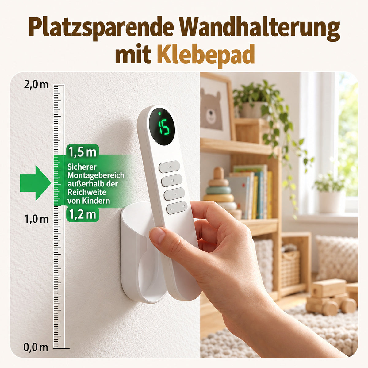 15-Kanal-Fernbedienung für maßgefertigte elektrische Rollos– Maßanfertigung